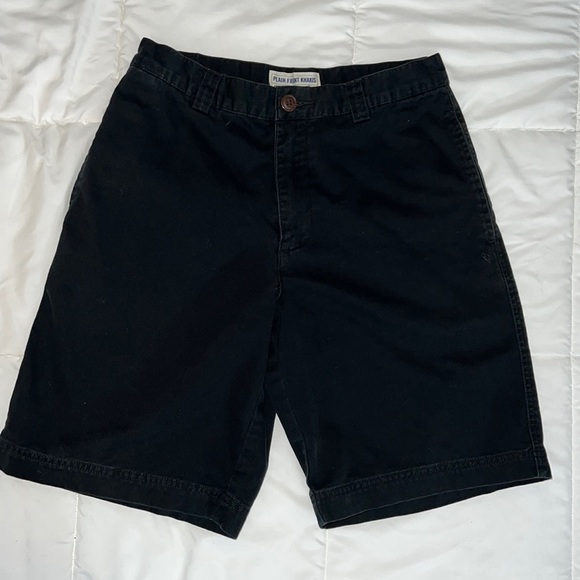 Old Navy Plain Front Khaki Chino Shorts - Picture 1 of 4